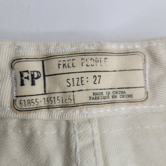 Free People White Lace and Jewled Denim Shorts - Picture 10 of 10